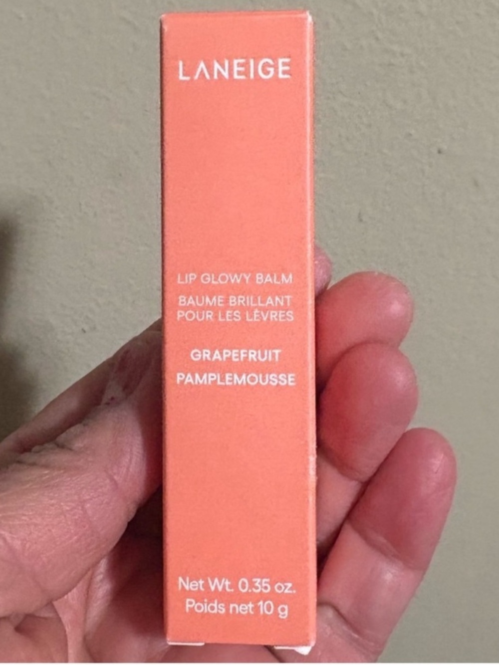 Laneige Lip Glowy Balm — Grapefruit Brand New Never Used.